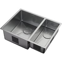 Кухонная мойка ZorG Zerox 58-2 U / IF-R Steel - Превью изображения №2 — Интернет-Магазин TECNO.BY