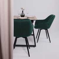 Lepremo AV 1208 HPL+МДФ раздвижной 1200-1600x800 (дуб делано натуральный/черный) Image #21