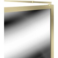 Teymi Helmi 90x200 T00304 (прозрачное стекло/золото глянцевый) Image #3