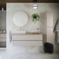 Lauter Шкаф-пенал Навесной Mia 40 (кашемир) Image #3