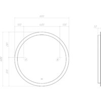 Vigo Зеркало Otti Comfort 600 Image #6