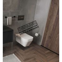 Унитаз подвесной Quarter Bath Crossgrand Rimless 70CG02001 - Превью изображения №5 — Интернет-Магазин TECNO.BY