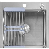 Saniteco 5045 (с сифоном, дозатором и коландером)