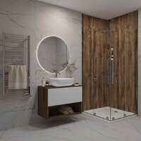 ЗОВ Тумба под умывальник Кито-2 60 2K60LA0MWMC-LDSPA (аттик/белый матовый) Image #4