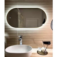 eMZe Led с подсветкой и УФ-окантовкой 50x100 LED.UV.50.100.AUR (золото) Image #2