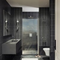 MaybahGlass 198x60 MGD-802-5 (сатин стекло/хром матовый) Image #5