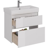 Lemark Тумба под умывальник Combi 80 LM03C80T (белый глянец) Image #10