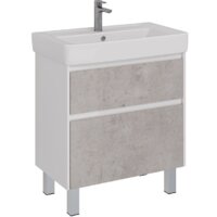 Lemark Тумба под умывальник Combi 80 LM03C80T (белый глянец) Image #7