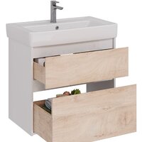 Lemark Тумба под умывальник Combi 80 LM03C80T (белый глянец) Image #11