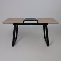 Lepremo AV 1208 HPL+МДФ раздвижной 1200-1600x800 (дуб вотан/черный) Image #7