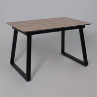 Lepremo AV 1208 HPL+МДФ раздвижной 1200-1600x800 (дуб вотан/черный) Image #2