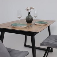 Lepremo AV 1208 HPL+МДФ раздвижной 1200-1600x800 (дуб вотан/черный) Image #19