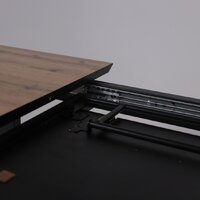 Lepremo AV 1208 HPL+МДФ раздвижной 1200-1600x800 (дуб вотан/черный) Image #17