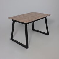 Lepremo AV 1208 HPL+МДФ раздвижной 1200-1600x800 (дуб вотан/черный) Image #3