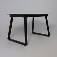 Lepremo AV 1208 HPL+МДФ раздвижной 1200-1600x800 (дуб вотан/черный) Image #4