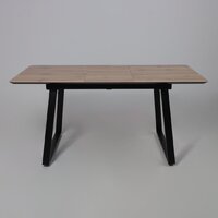 Lepremo AV 1208 HPL+МДФ раздвижной 1200-1600x800 (дуб вотан/черный) Image #9