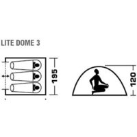 Jungle Camp Lite Dome 3 (синий/серый) Image #7