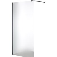 Saniteco Walk-In SN-W8MB120 (120x200, матовое стекло, черный профиль) Image #1