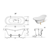 Эстет Boston 180x74 Silk ФР-00014525 Image #11