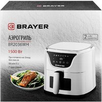 Аэрогриль (аэрофритюрница) Brayer BR2036WH - Превью изображения №9 — Интернет-Магазин TECNO.BY