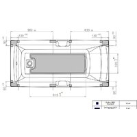 Ванна Triton Алекса 150x75 New (с каркасом и сифоном) - Превью изображения №6 — Интернет-Магазин TECNO.BY