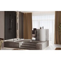 Умывальник Belux Осло 450x800 (18, белый матовый/Solid Surface) - Превью изображения №3 — Интернет-Магазин TECNO.BY