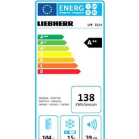 Однокамерный холодильник Liebherr UIK 1514 - Превью изображения №9 — Интернет-Магазин TECNO.BY