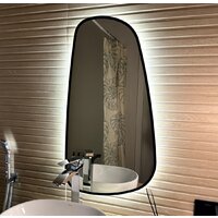 eMZe 50x90 LED.UV.NF.50.90.CHE.SW.4K (черный УФ-окантовкой и подсветкой) Image #2