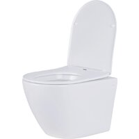 Унитаз подвесной Roxen Antares Bidet в комплекте с инсталляцией StounFix Dual Fresh 6 в 1 960516 (кнопка: оружейная сталь) - Превью изображения №7 — Интернет-Магазин TECNO.BY