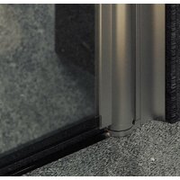 MaybahGlass 198x80 MGD-808-5 (сатин стекло/хром матовый) Image #3