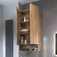 Vigo Шкаф навесной Wing 600 с нишей (дуб золотой) Image #6