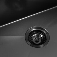 Кухонная мойка ARFEKA ECO AR 700*500 BLACK PVD NANO DECOR VOLCANIC ROCK - Превью изображения №7 — Интернет-Магазин TECNO.BY