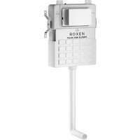 Roxen Antares в комплекте с инсталляцией Attach 5 в 1 966934 (кнопка: черный матовый, с хромированной окантовкой) Image #2