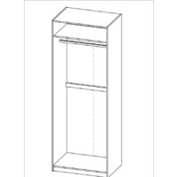 Mio Tesoro Пегас 2-х створчатый 2.04.01.080.3 (дуб сонома) Image #4