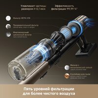 Пылесос Dreame Cordless Vacuum Cleaner Z40 TangleCut Flex VRV62F (евровилка, черный) - Превью изображения №17 — Интернет-Магазин TECNO.BY