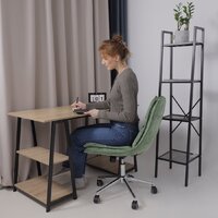 AksHome Lola (зеленая рогожка GY91-14/хром) Image #14