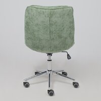 AksHome Lola (зеленая рогожка GY91-14/хром) Image #6