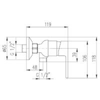 Смеситель Slezak RAV VT481.5 - Превью изображения №2 — Интернет-Магазин TECNO.BY