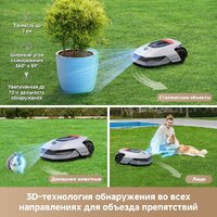 Газонокосилка-робот Dreame Roboticmower A1 Pro - Превью изображения №4 — Интернет-Магазин TECNO.BY