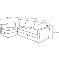 Mio Tesoro Тилаус длинный подлокотник (Сream) Image #6