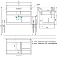 IDDIS Тумба с умывальником Brick 60 BRI60W0i95K Image #13