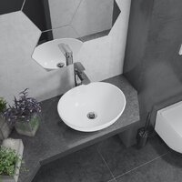 Lauter 21652 + клапан 21190W + сифон 21635W (белый матовый) Image #12