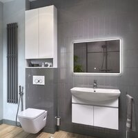 Vigo Шкаф навесной Wing 600 с нишей (белый) Image #7