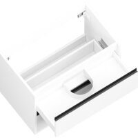 ЗОВ Тумба под умывальник Парма 80 P80LWP0MWMC1B-LDSPW (белый матовый) Image #2