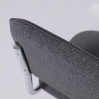 AksHome Славия Leto 68 (темно-серая ткань/хром) Image #6