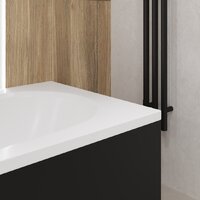 Lauter Ava 170х75 21208070 (с ножками, лицевым черным и торцевым экраном) Image #12