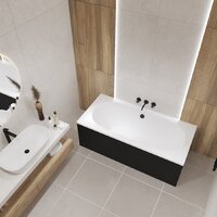 Lauter Ava 170х75 21208070 (с ножками, лицевым черным и торцевым экраном) Image #10