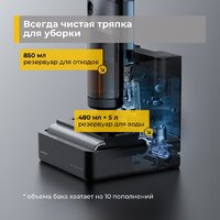 Вертикальный моющий пылесос Deerma DEM-VX900W - Превью изображения №10 — Интернет-Магазин TECNO.BY