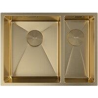 Кухонная мойка ZorG Zerox 58-2 U / IF-R PVD Gold - Превью изображения №3 — Интернет-Магазин TECNO.BY