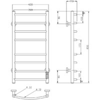 Roxen Santi BK-109AW-8T 11030-4385W (белый) Image #6
